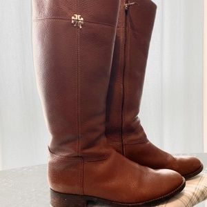 Tory Burch tall leather riding boos sz 9